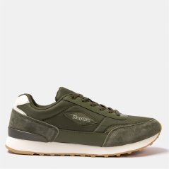 Kappa CR Trainers Mens Army Green