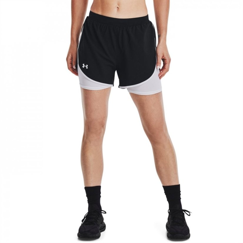 Under Armour Fly-By Elite 2-in-1 Shorts Black