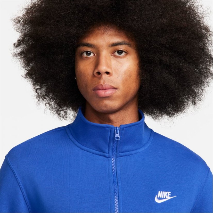 Nike Half Zip Sweater Royal/White