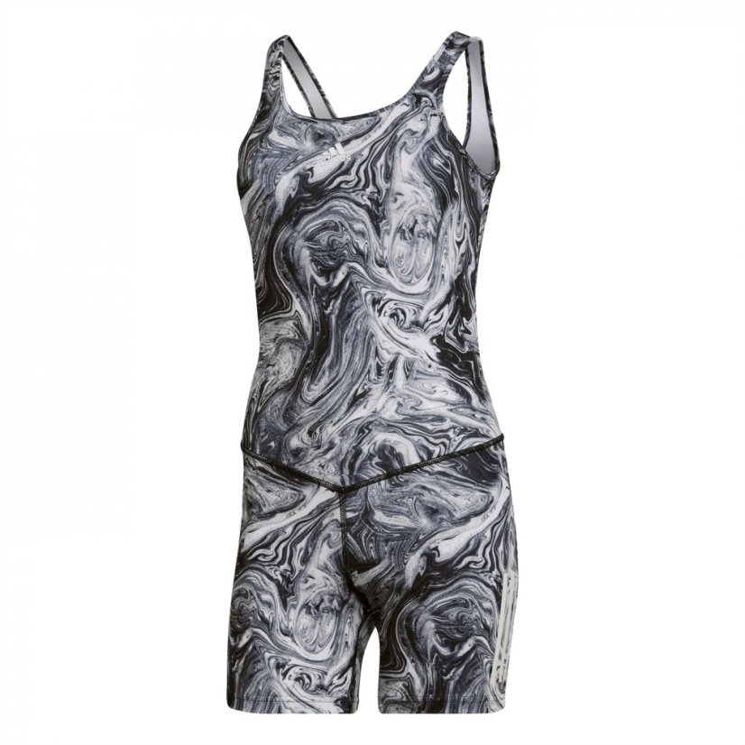 adidas Women's All Over Print Unitard Multicolor