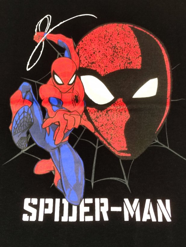 Dětské tričko Spider-Man Black 1449