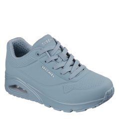Skechers Women's Classic Low-Top Trainers Grey