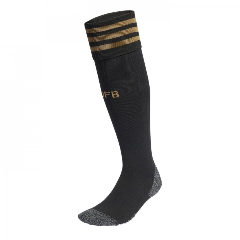 adidas Germany Women'S Team 23 Away Socks Mens Football Sock Boys Black