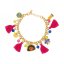 Disney Encanto Multicoloured Tassel Charm Bracelet Multi