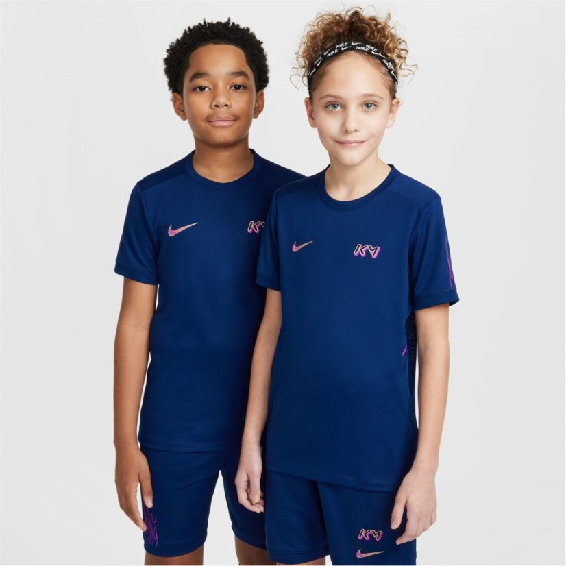 Nike Nike Mbappe Tee Jn52 Blue/Gold