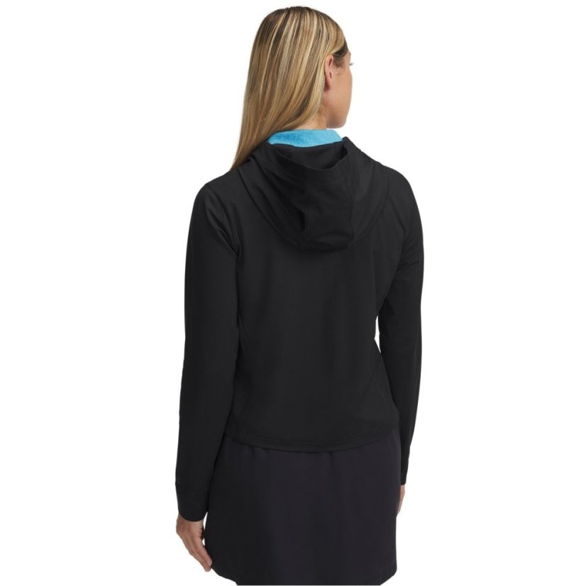 Under Armour Women's Drive Full-Zip Performance Golf Jacket Black