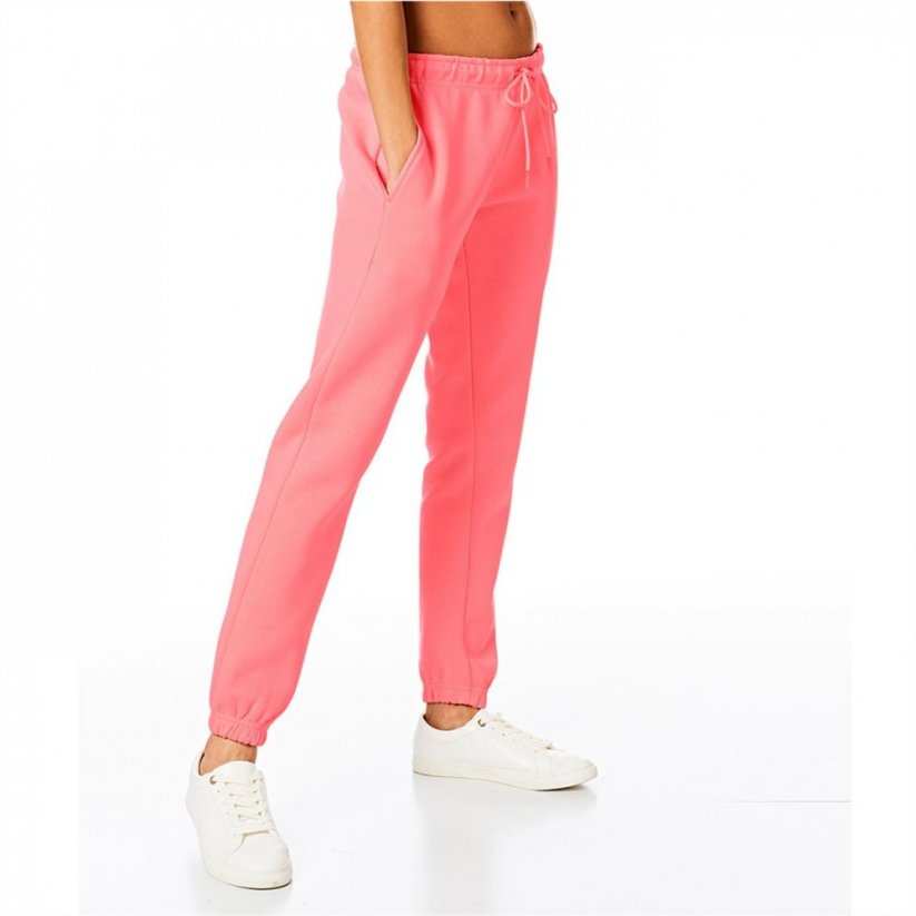 Light and Shade Cuffed Joggers Ladies Pink
