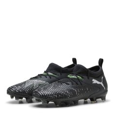Puma Future 8 Match Artificial Ground Football Boots Juniors Black/Green
