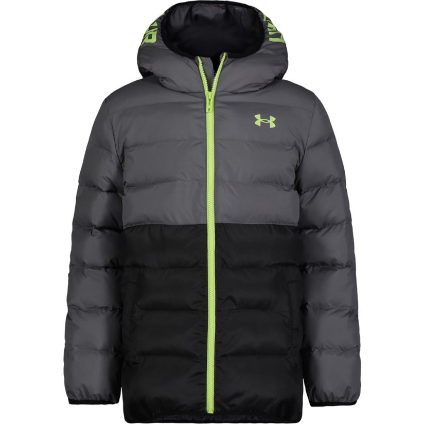 Under Armour Kids' Lightweight Puffer Jacket Black/Red