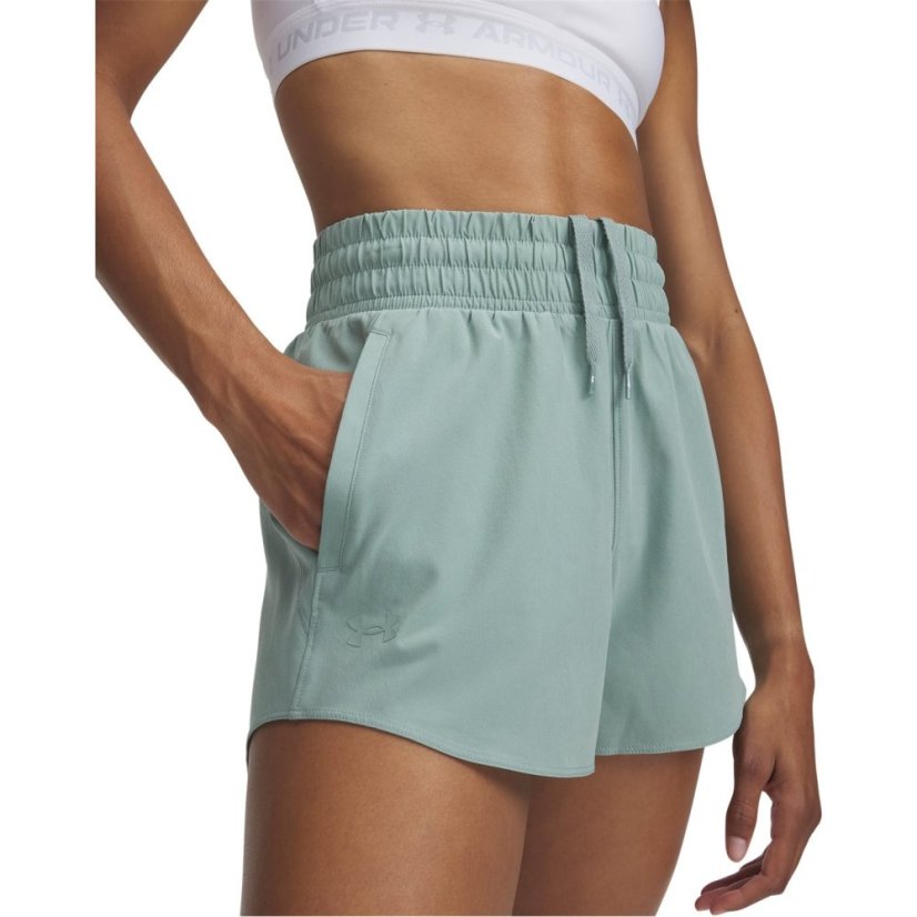 Under Armour Women's Flex Woven Performance Gym Shorts Green