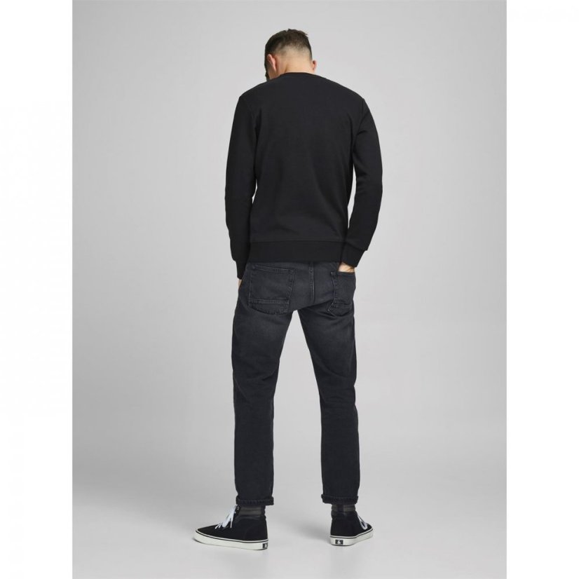 Jack and Jones Basic Crew Sweatshirt Black