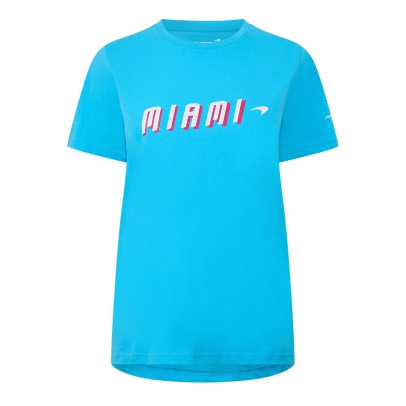 Castore Mcl Miami T Ld99 Vice Blue