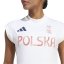 adidas NOC Poland dámske tričko White