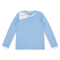 Puma (13) Fb Powercat 5.12 Ls Shirt Juniors Blue