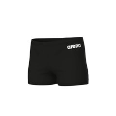 Arena Boys Solid Team Swim Shorts Black/White