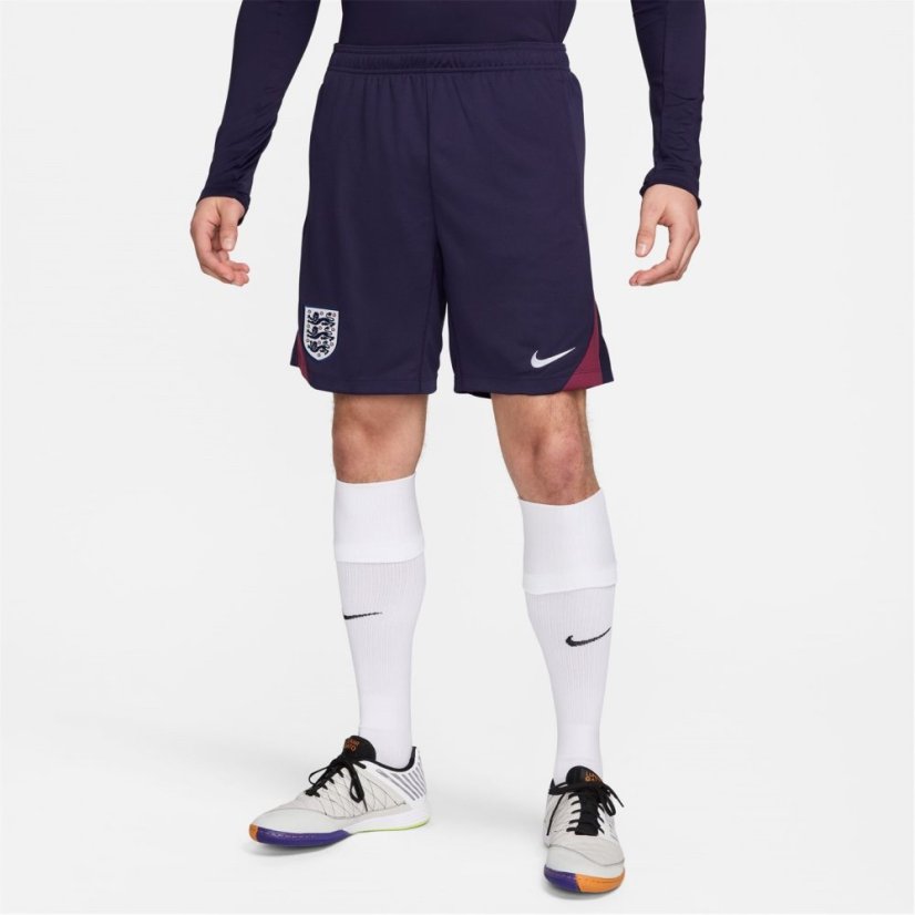 Nike England Strike Shorts 2024 Adults Purple Ink