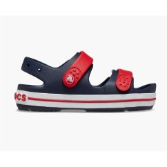 Crocs Unisex Kids' Band Sandal Clogs Navy/Vrsity Red