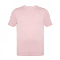Slazenger Plain pánske tričko Pink