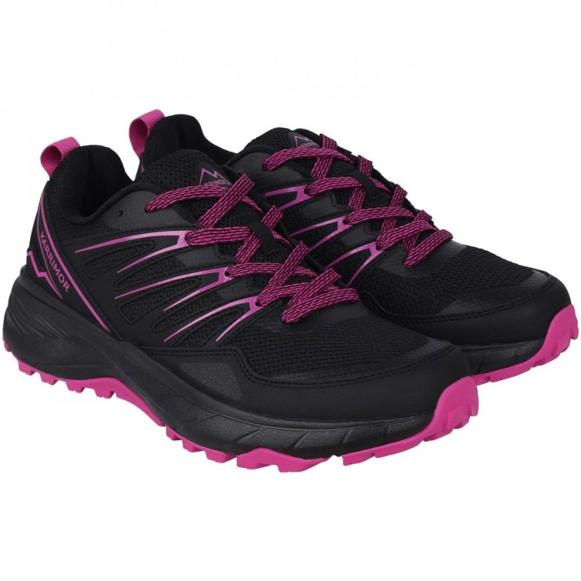 Karrimor Caracal TR Womens Trainers Black/Berry