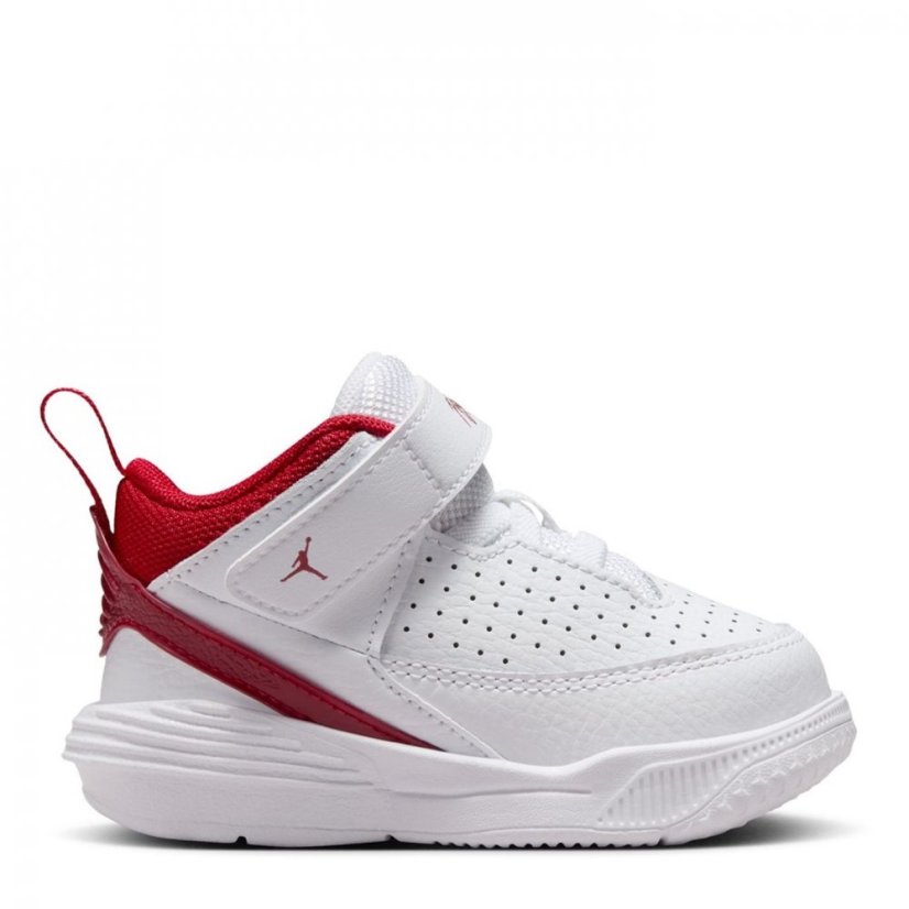 Air Jordan Max Aura 5 Baby/Toddler Shoes White/Red