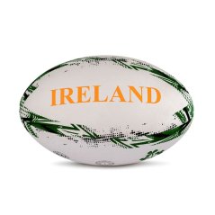 Official Ireland Midi Rugby Ball White/Green