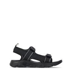 Slazenger Tide Sandals Childrens Black/Grey