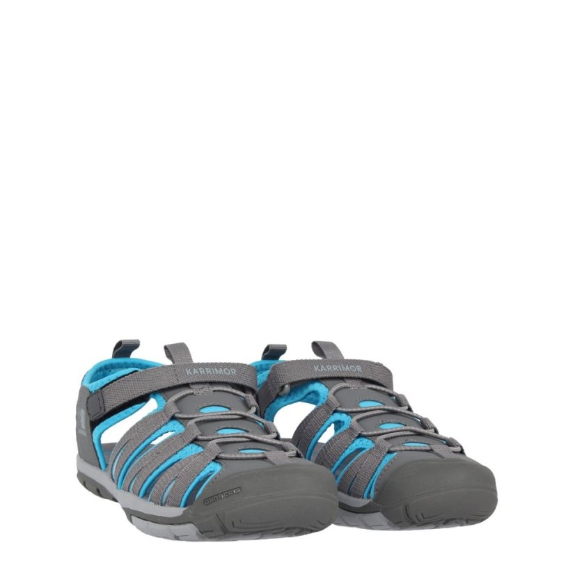 Karrimor Ithaca Walking Sandals Junior Grey/Blue