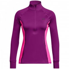 Under Armour Train Cold Weather ½ Zip Womens Mystic Magenta