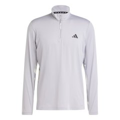 adidas Train Essentials Camo Training 1/4-Zip Longsleeve Glory Grey