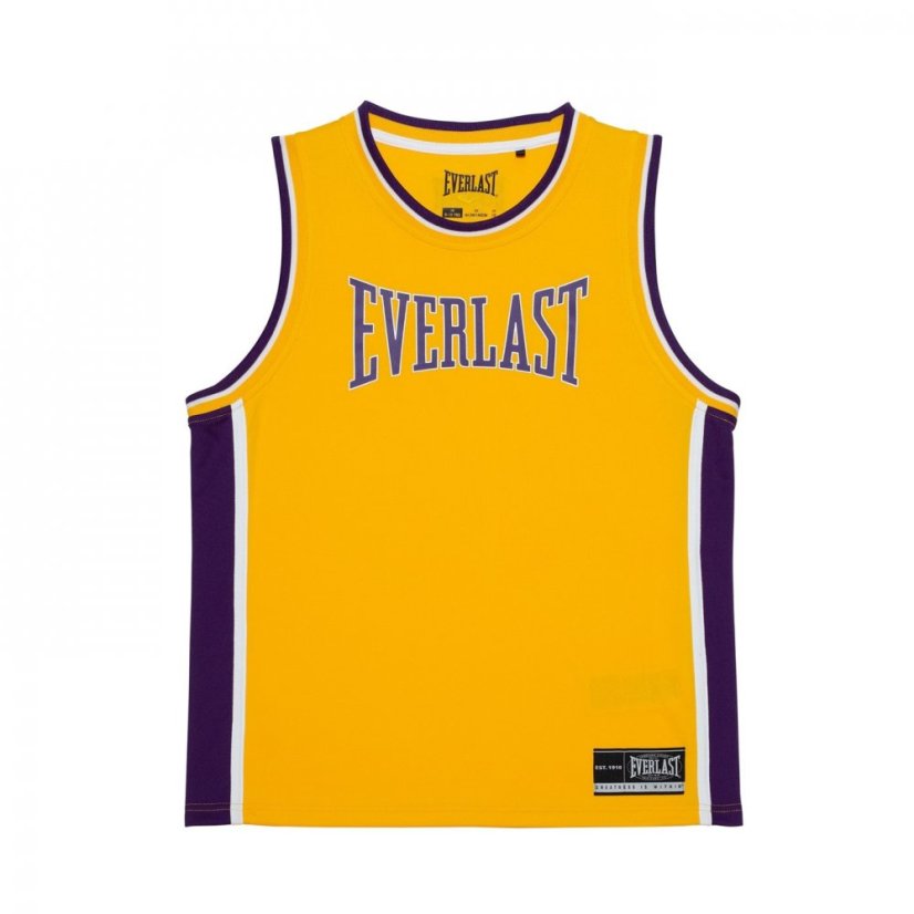 Everlast Basketball Set Junior Boys Purple/Yellow