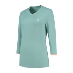 K Swiss Women's Long-Sleeve Performance T-Shirt Nile Blue