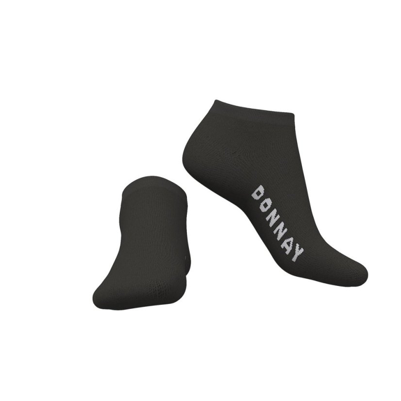 Donnay 10 Pack Trainer Socks Children Black