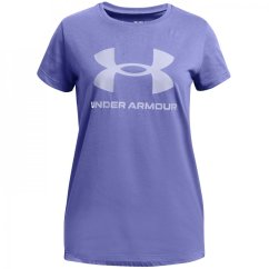 Under Armour Live Sportstyle Graphic Short Sleeve T Shirt Girls Starlight Celst