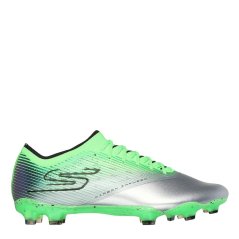Skechers Razor Adults Firm Ground Football Boots Silver