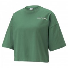 Puma Puma SPS Graphic T-shirt Womens Green