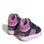 adidas Hoops Mid Lifestyle Basketball Strap Shoes Childrens Legink/Beam