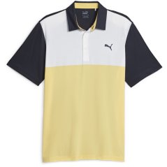 Puma Colorblock Polo Navy/Yellow