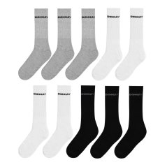 Donnay Crew 10 Pack Sports Socks Multi Asst