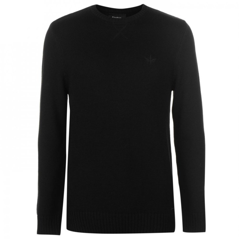 Firetrap Galaxade Knit Jumper Mens Black