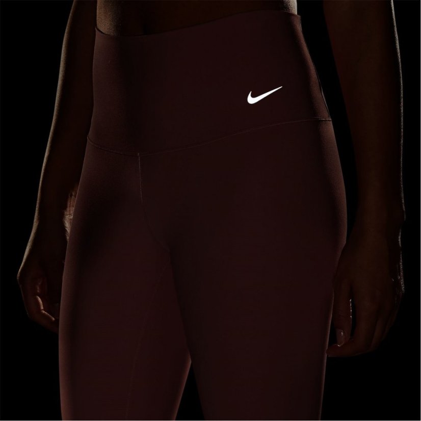Nike Dri-FIT Zenvy Women's Gentle-Support High-Waisted 7/8 Leggings Red Stardust