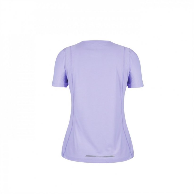 Karrimor Short Sleeve Polyester dámske tričko Lavender