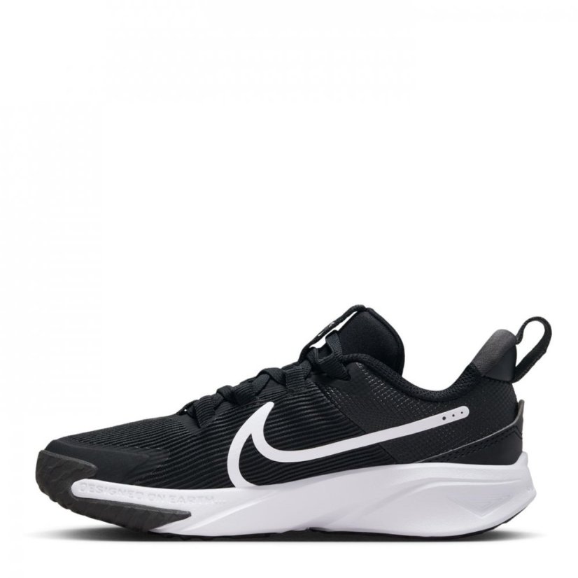 Nike Star Runner 4 Little Kids' Shoes Black/White