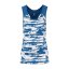 K Swiss Women's Hypercourt Performance Vest Prnt/Clssc Bl
