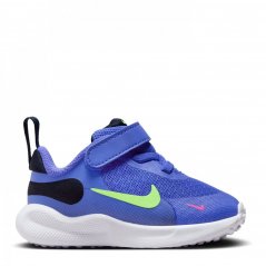 Nike Revolution 7 Baby/Toddler Shoes Blue/Lime