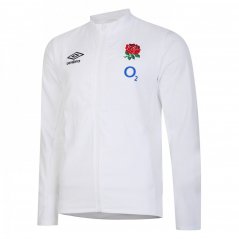Umbro England Rugby Anthem Jacket Adults White