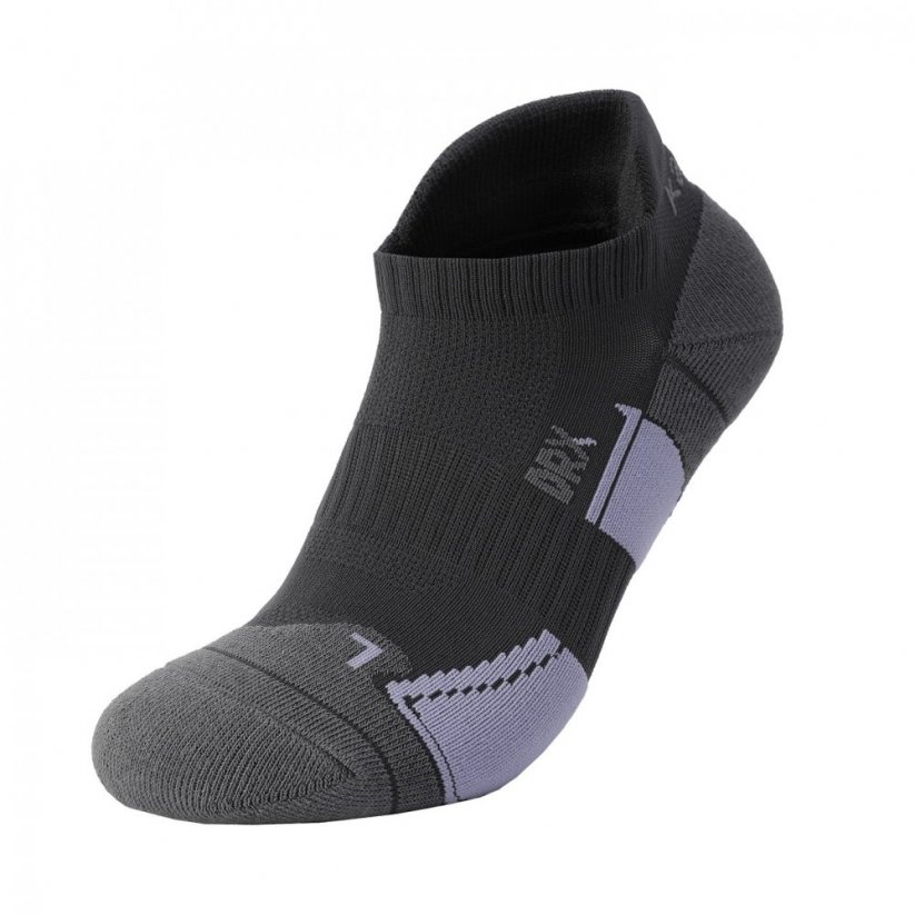 Karrimor 2 Pack Running Socks Mens Grey