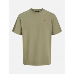 Jack and Jones Men's Crew Neck Tee Short Sleeve T-Shirt Aloe