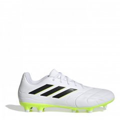 adidas Copa Pure.3 Firm Ground Football Boots Wht/Blk/Lemon