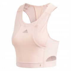 adidas Adidas Womens Adizero Heat.Rdy Tank Top Running Vest Haze Coral
