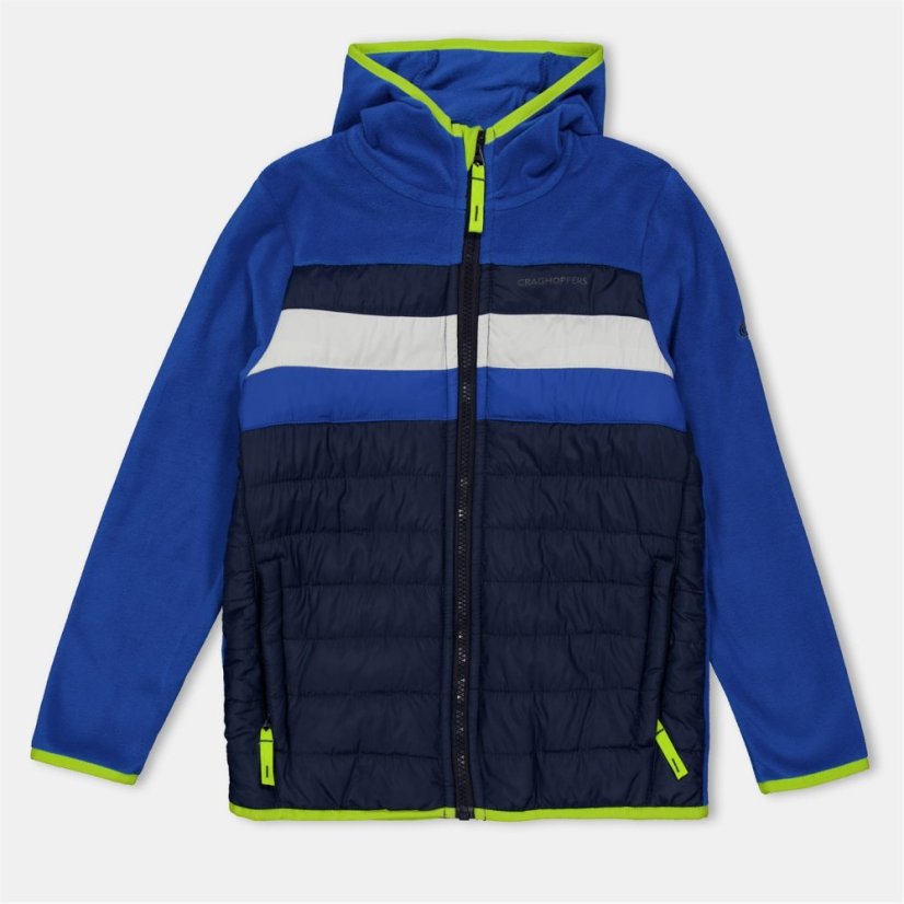 Craghoppers Unisex Kids' Brady Lightweight Insulated Puffer Jacket Bolt/BlueNvy